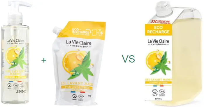 Gel lavant main La Vie Claire