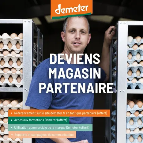 Demeter magasin partenaire