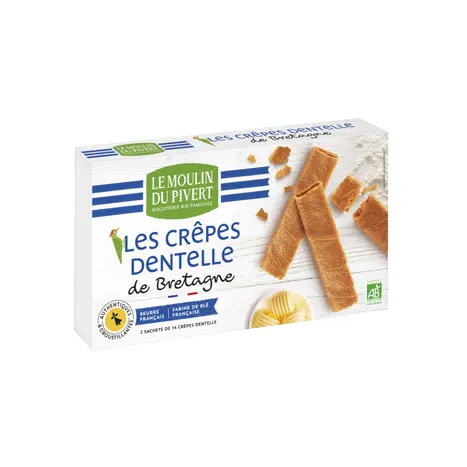Crêpes dentelle du Moulin du Pivert
