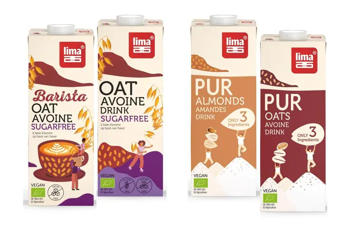 Les nouvelles boissons végétales signées Lima