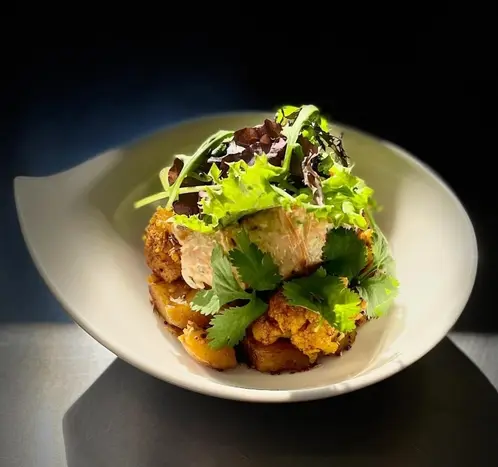 La majorité des ingrédients qui composent les assiettes du Resto du jardin (Accord Bio) provient d