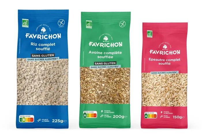 Favrichon, céréales soufflées