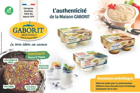 GABORIT NOUVEAUX EMBALLAGES