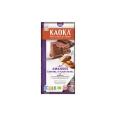 Chocolat Lait Amandes de Kaoka