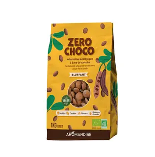 Zéro Choco est proposé sous deux formats : 200 g ou 1 kg.