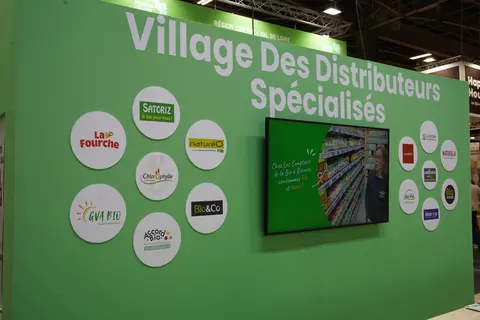 Le stand du Synadis Bio lors de Natexpo 2025