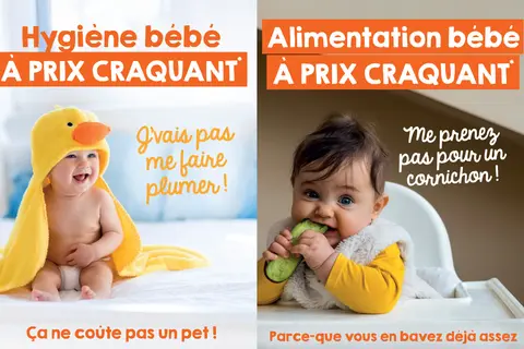 Affiche Eau Vive prix craquant bébé 2026