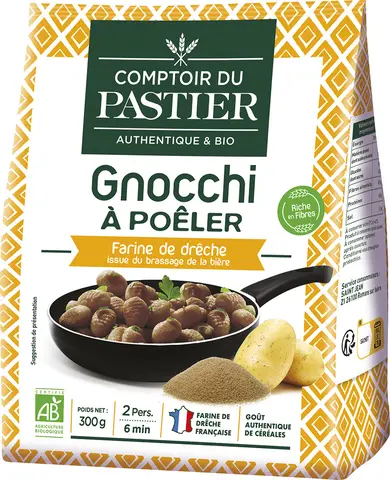 Gnocchi à poeler dreches bio Comptoir du pastier