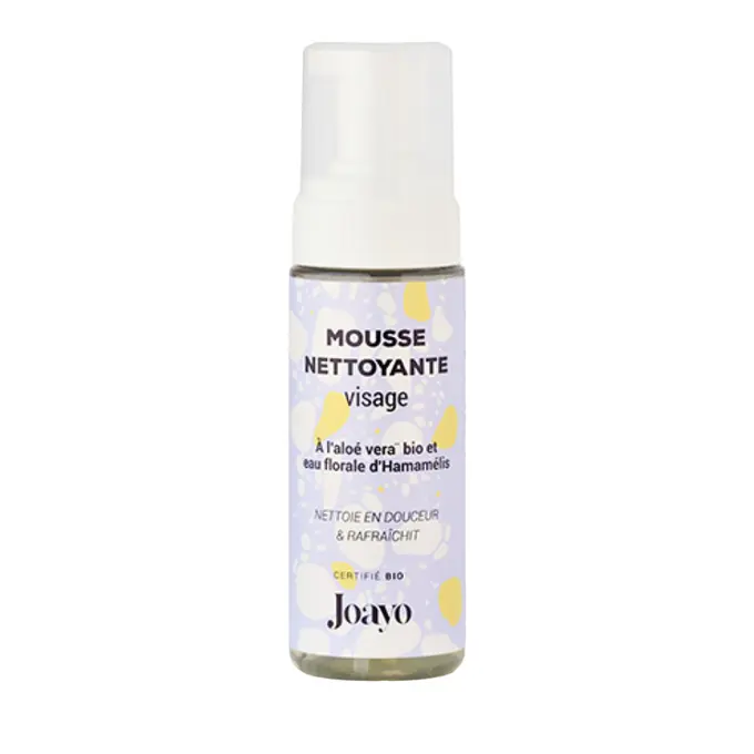Mousse nettoyante de Joyao